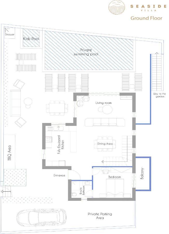 Lagoon Seaside Villa, Sumptuous Retreat,By Thinkvilla Pánormos Екстериор снимка